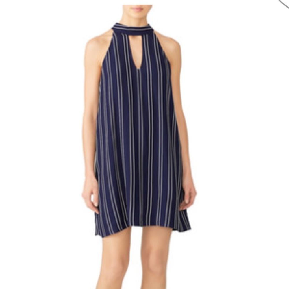 Waverly Grey Striped Molly Dress